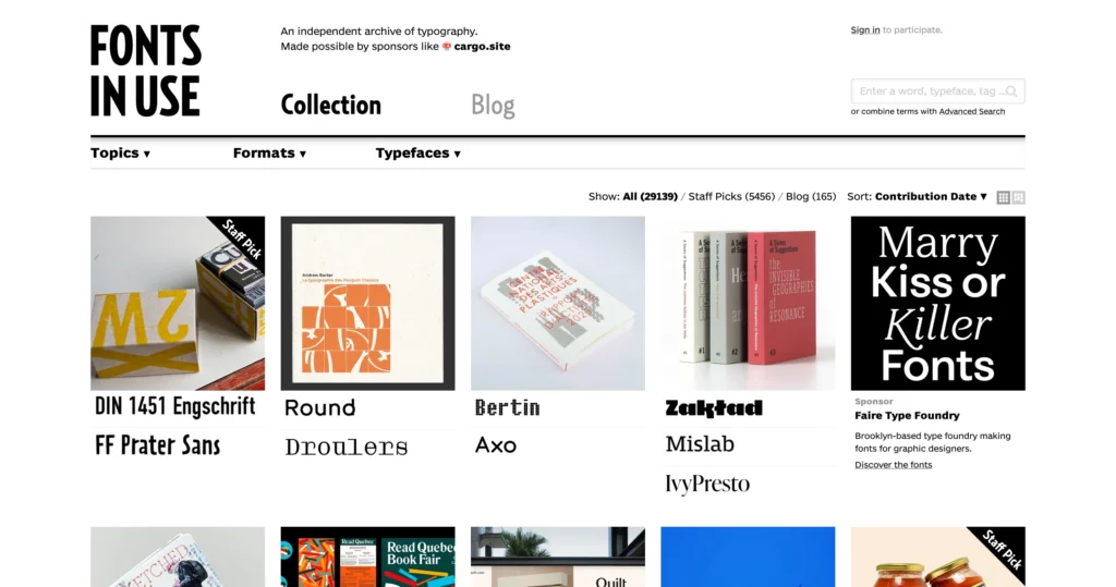 Fontsinuse - link til site